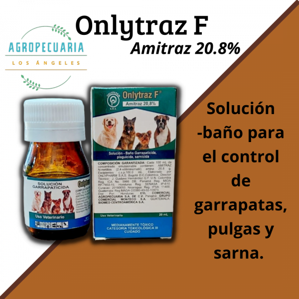 Onlytraz F / amitraz al 20,8% - Agropecuaria Los Angeles