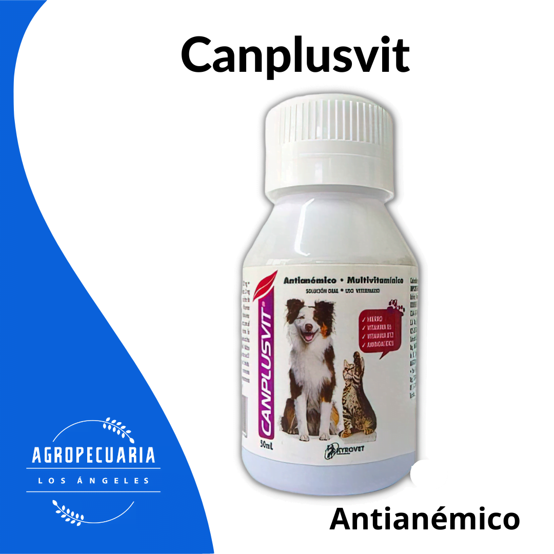 Canplusvit Multivitaminico 120ml Agropecuaria Los Angeles