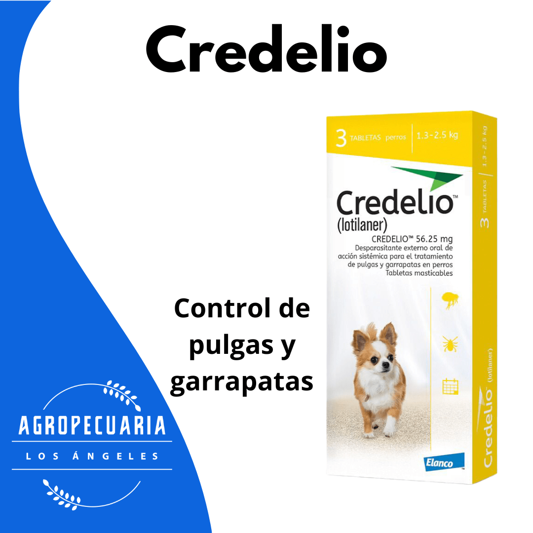 Credelio 1.32.5 kg / 3 tabletas Agropecuaria Los Angeles
